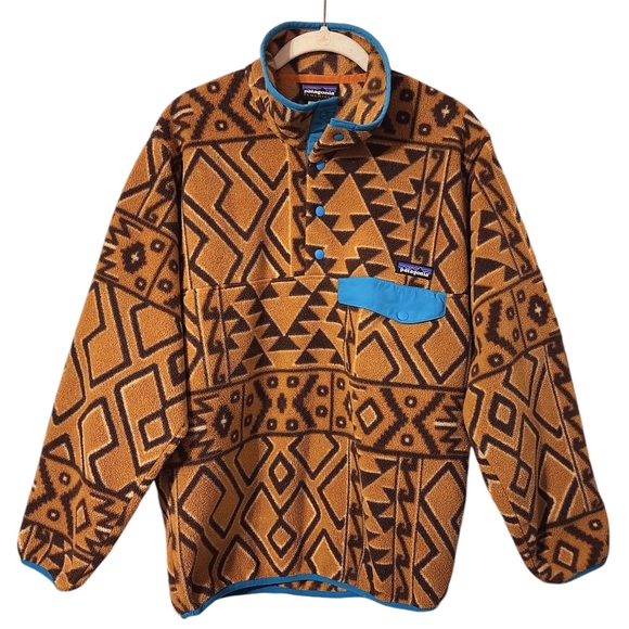 Patagonia 2014 Montana Siete Snap-T Synchilla Fleece Mens Size XS - Picture 3 of 8
